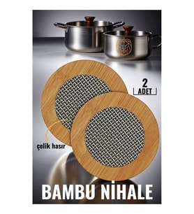 2 li Bambu Çelik Telli Nihale Falper Design