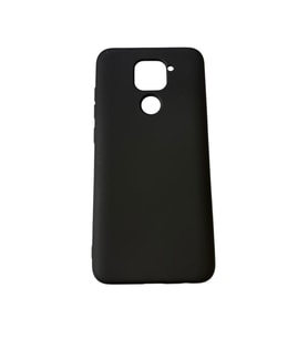 Redmi Note 9 ile Uyumlu Cappy Silikon Kılıf Siyah