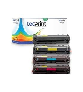 Tecprint Hp W2210/2211/2212/2213 - 207X Yüksek Kapasiteli Muadil Toner 4 Renk Çipsiz Cmyk