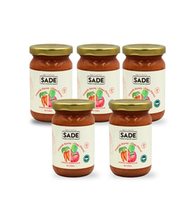 SADE ORGANİK HAVUÇ ELMA PÜRESİ 100 GR 5 Lİ PAKET