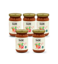 SADE ORGANİK HAVUÇ ELMA PÜRESİ 100 GR 5 Lİ PAKET