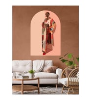 Velaris Boho Bohem Renkli Duvar Sticker