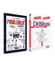 Orjinal Mikro TYT Problemler ve AKM Dil Bilgisi Soru Bankası Seti 2 Kitap