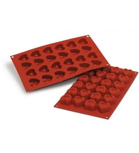 Silikomart sf089 Küçük Kalp Kek Kalıbı