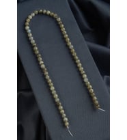 Labradorit Taşı Küre Kesim Parlak 6mm Doğal Taş Dizi [B+]