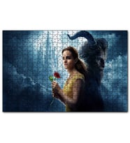 Cakapuzzle  Beauty and The Beast Emma Watson  Puzzle Yapboz MDF (Ahşap) (120 Parça)