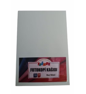 A4 Renkli Fotokopi Kağıdı Buz Mavi 100 Lü Paket