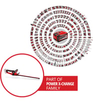 Einhell Professional Akülü Çit Budama Gp-Ch 18/50 Li Bl-Solo Power X-Change (18 V, Otomatik Misina M