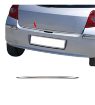 Renault Clio 3 HB Krom Bagaj Alt Çıta Formlu Paslanmaz Çelik