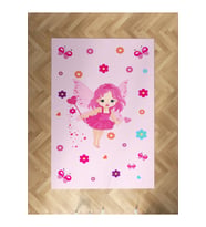 MEKTA HOME BEBEK VE ÇOCUK ODASI Peri Kız Desenli Halı