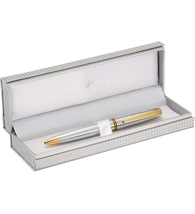 Steelpen Planet Serisi 0028T Krom Gold Tükenmez Kalem (Standart)
