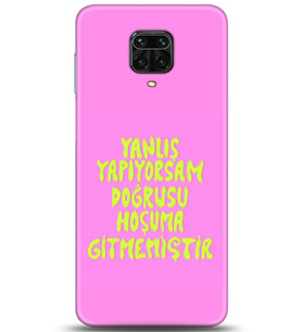 Xiaomi Redmi Note 9S Kılıf HD Baskılı Kılıf - Followed Institution 0465