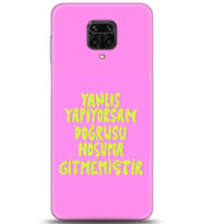 Xiaomi Redmi Note 9S Kılıf HD Baskılı Kılıf - Followed Institution 0465