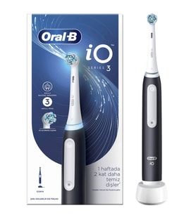 Oral-B iO 3 Şarjlı Siyah Diş Fırçası