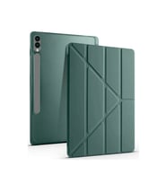 Samsung Galaxy X610 Tab S9 Fe Plus 12.4 Kılıf Kalemlikli Mars Tablet Kılıfı - Koyu Yeşil