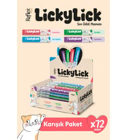Reflex Plus LickyLick Kedi Sıvı Ödül Maması Karışık Paket 15g x 72 Adet