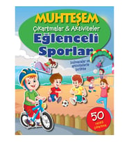 Muhteşem Çıkartmalar ve Aktiviteler - Eğlenceli Sporlar