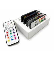 5 Bölmeli Uzaktan Kumanda Düzenleyici Organizer Masaüstü Kumanda Tutucu