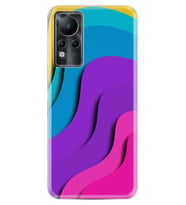 INFINIX Note 11 Pro Note 10 Hot 9 Play Kılıf Desemli Silikon Renk Cümbüşü 1631