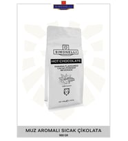 Simonelli Sıcak Çikolata Muz Aromalı 900g Paket