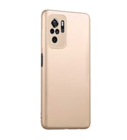 Xiaomi Redmi Note 10 Premium Silikon Kılıf Gold
