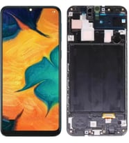 Samsung Galaxy A40S A407 Lcd Ekran Dokunmatik Çıtalı