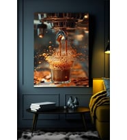 KAHVE 3 KANVAS TABLO EV DUVAR SALON OFİS DÜKKAN HEDİYELİK DEKARASYON SÜSÜ