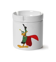 Duck Dodgers Baskılı Porselen Küllük Makinede Yıkanabilir