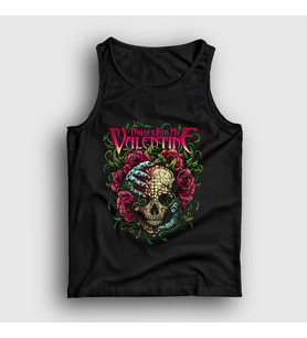 Presmono Unisex Siyah Ivy Bullet For My Valentine Atlet 23238tt