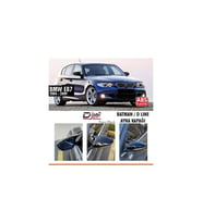 Bmw 1.seri E87 Uyumlu Batman Ayna Kapağı Parlak Siyah 2004-2011