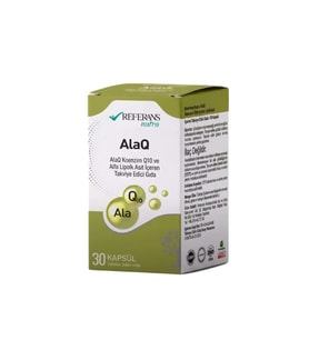 Referans ALAQ Koenzim Q10 ve Alfa Lipoik Asit 30 Kapsül