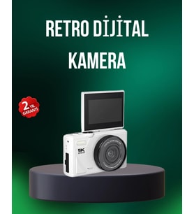 5k 75mp Dijital Kamera Wifi Aktarımlı Otofokus Ve 18x Dijital Zoom