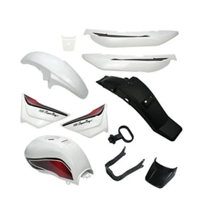 Mondial Süperboy Kaporta Seti Beyaz