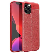 Newface Apple iPhone 12 Pro Max Kılıf Auto Focus Kapak - Kırmızı
