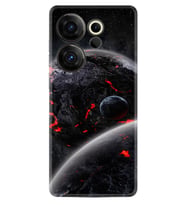Camon 20 Premier 5g Kılıf Desenli Silikon Platinium Series Dark World 1867