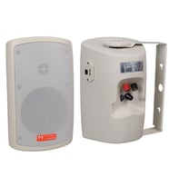 MagicVoice MV-36 11 CM 50 Watt Komütatörlü Hat Trafolu Krem Beyaz Sütun Hoparlör (2'li Takım)