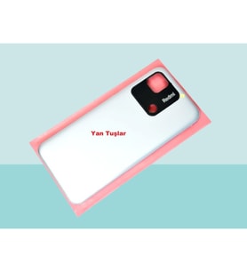 Tkgz - Xiaomi Redmi 10A FULL KASA Arka Kapak Batarya Kapağı - GRİ