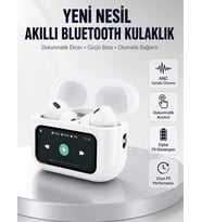 Dokunmatik Ekranlı Bluetooth Kulaklık ANC Gürültü Önleme Suya Dayanıklı Yeni Nesil