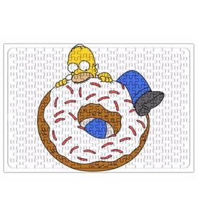 Homer Puzzle 240 Parça Yapboz