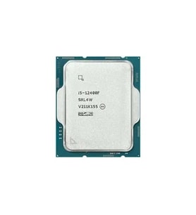 INTEL CORE i5 12400F 18MB 6çekirdekli VGA YOK 1700p 65w Kutusuz+Fansız
