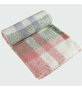 unisex yün şal (Pembe)