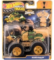 Hot Wheels Jdv96 Monster Trucks Big Foot Trophy Şampi̇yonlari Tekli̇ Araba - Rageasaur Jmv72-Jdv96
