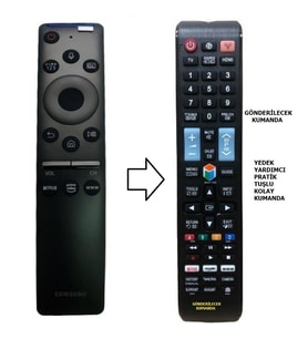 Samsung BN59-01329C 4K SUHD Smart TV ( YEDEK KUMANDASI )