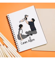 Canım Ailem Tasarımlı Defter