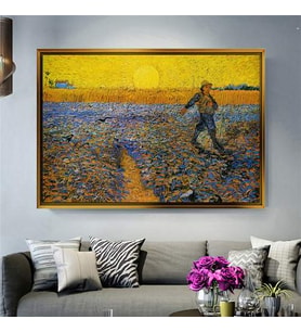 Altın Çerçeveli dekoratif tablo a785 (Gold)