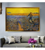 Altın Çerçeveli dekoratif tablo a785 (Gold)