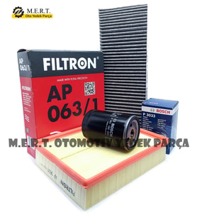Vw Passat B5 1.6 / 1.8 Benzinli Filtre Bakım Seti (1996-2000) (485189823)