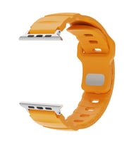 Apple Watch 40mm Kordon Oluklu Spor Outdoor Band 143 (Sarı)