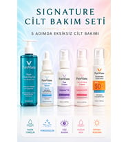 PureViana Signature Cilt Bakım Seti – 5’li – Temizleme, Serum, Göz Altı, Nem, Spf