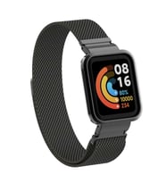 Xiaomi Redmi Watch (Mi Watch Lite) Uyumlu Kordon Hasır Metal Mıknatıslı Zore KRD-58 Kayış